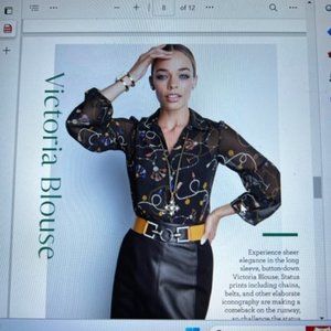 Cabi Medium Victoria Blouse